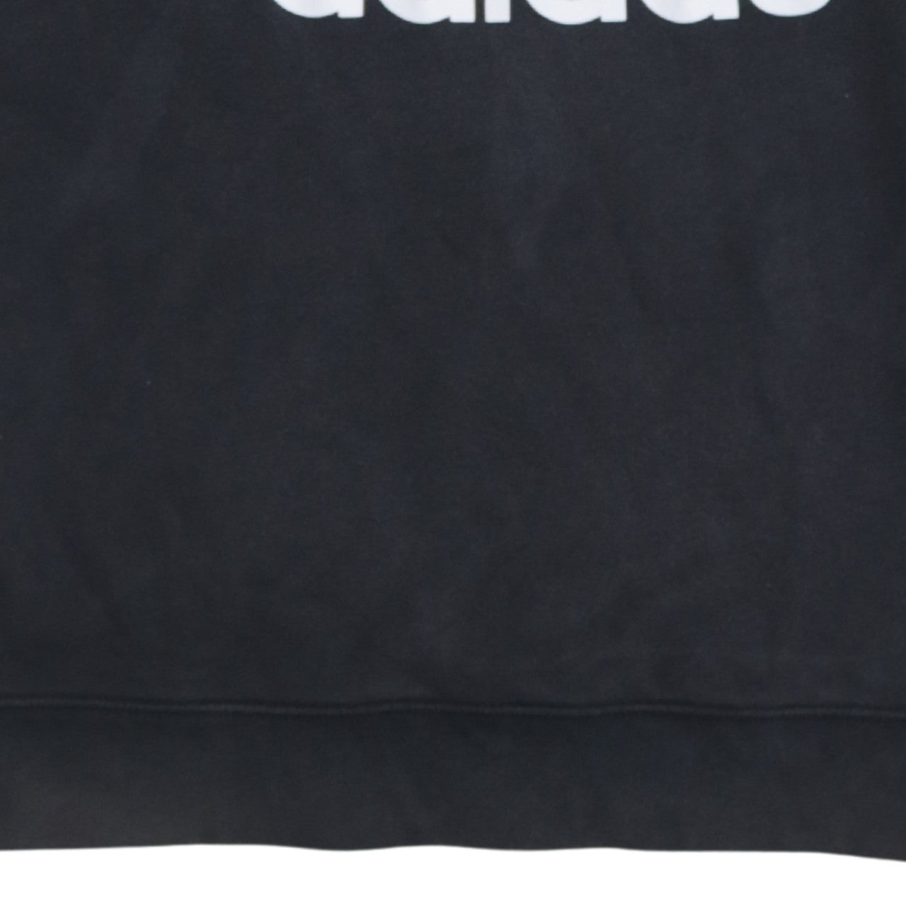 Adidas Women Black Crew Neck Pullover Sweatshirt Size 14