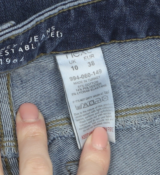 Next Women Blue Size 10 Skinny Stretch Denim Jeans