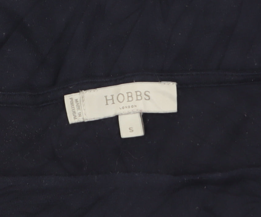 Hobbs Women’s Blue 3/4 Sleeve Viscose Stretch Blouse Size S