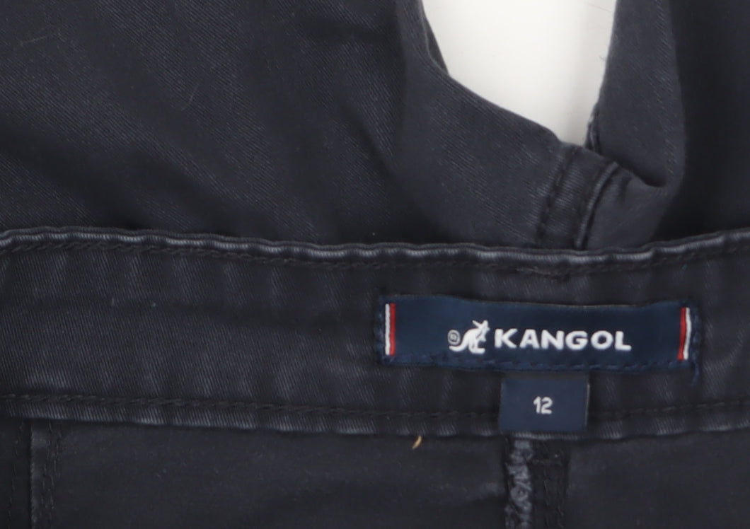 Kangol Women's Black Tapered Stretch Jeans Size 12