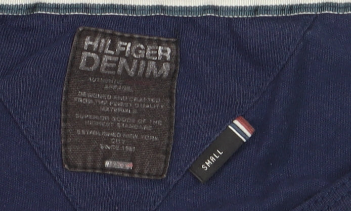 Tommy Hilfiger Women's Blue Small Classic T-Shirt