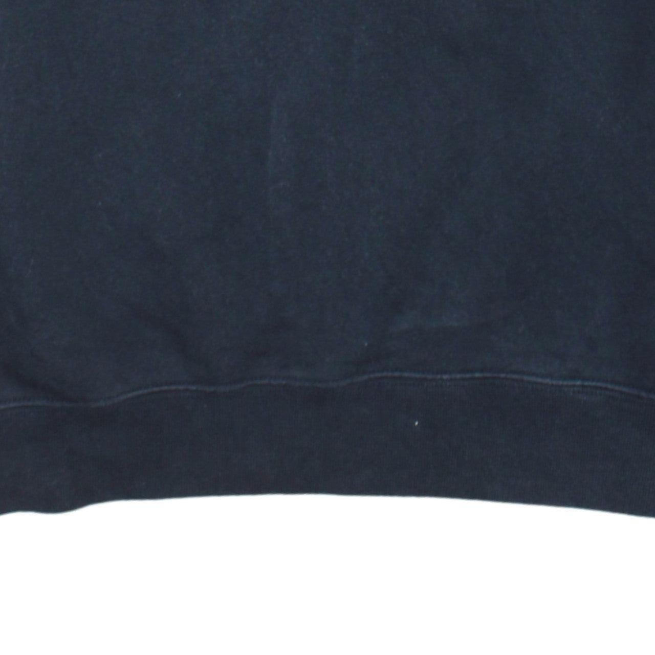Champion Mens Black Large Crew Neck Logo Sweatshirt Pullover
