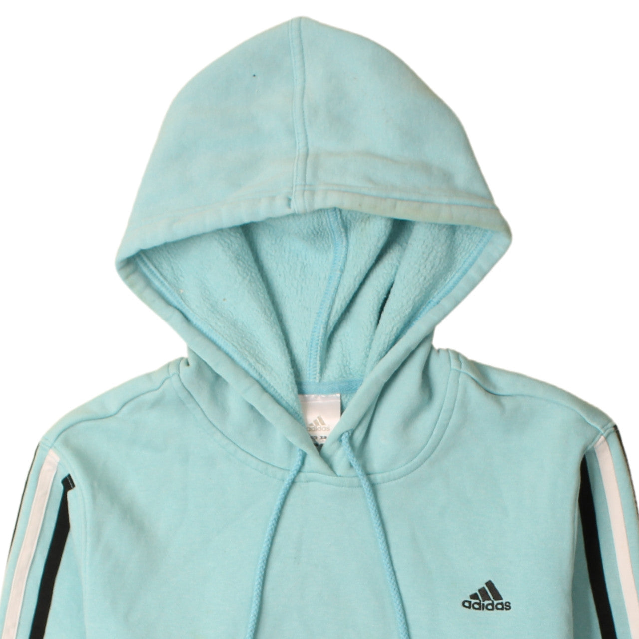 Adidas Men's Blue Pullover Hoodie L Fleece Sportswear