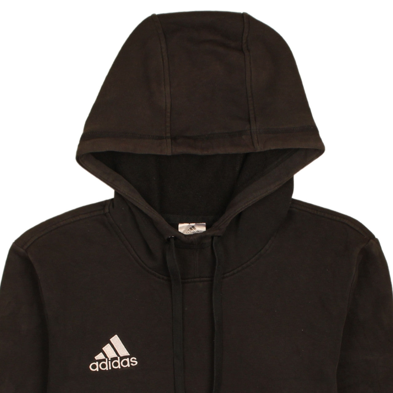 Adidas Men's Black Pullover Hoodie Small Fleece Sportswear