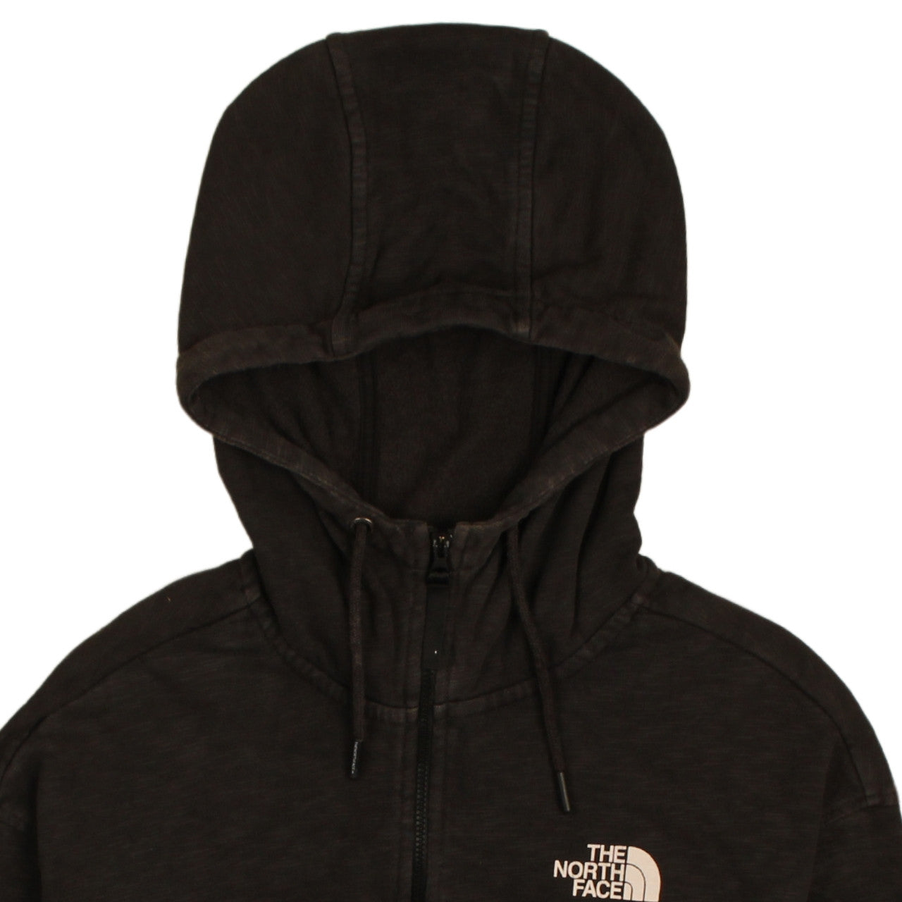 The North Face Womens Black Full Zip Hoodie L Hooded Sweatshirt