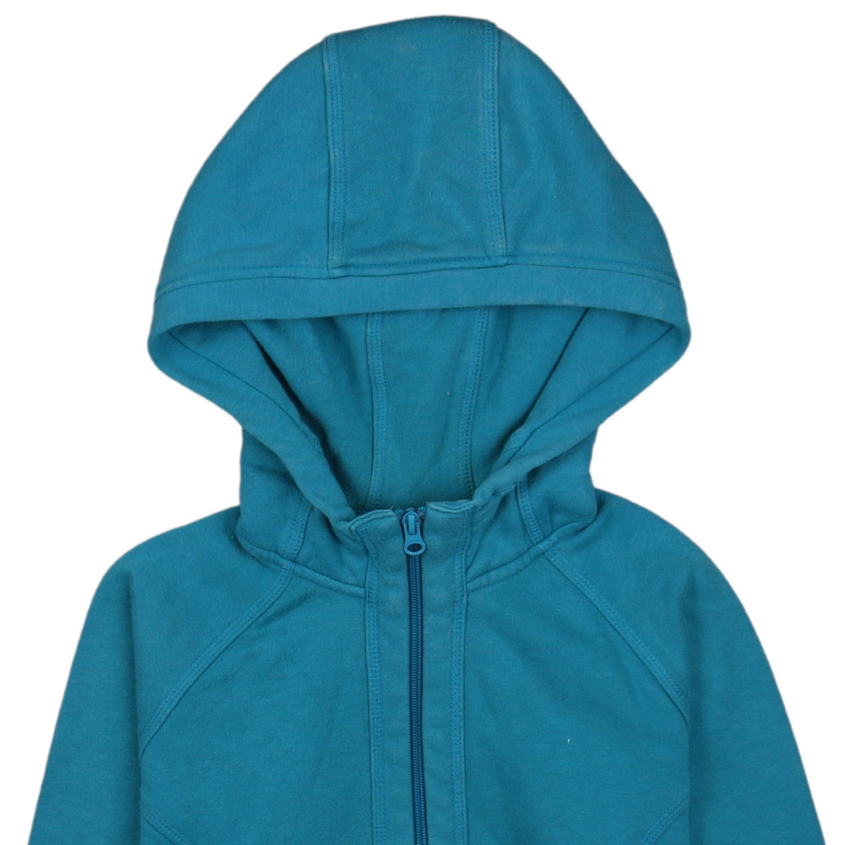 Reebok Women's Blue Full Zip Hoodie Size S Cotton Blend Activewear