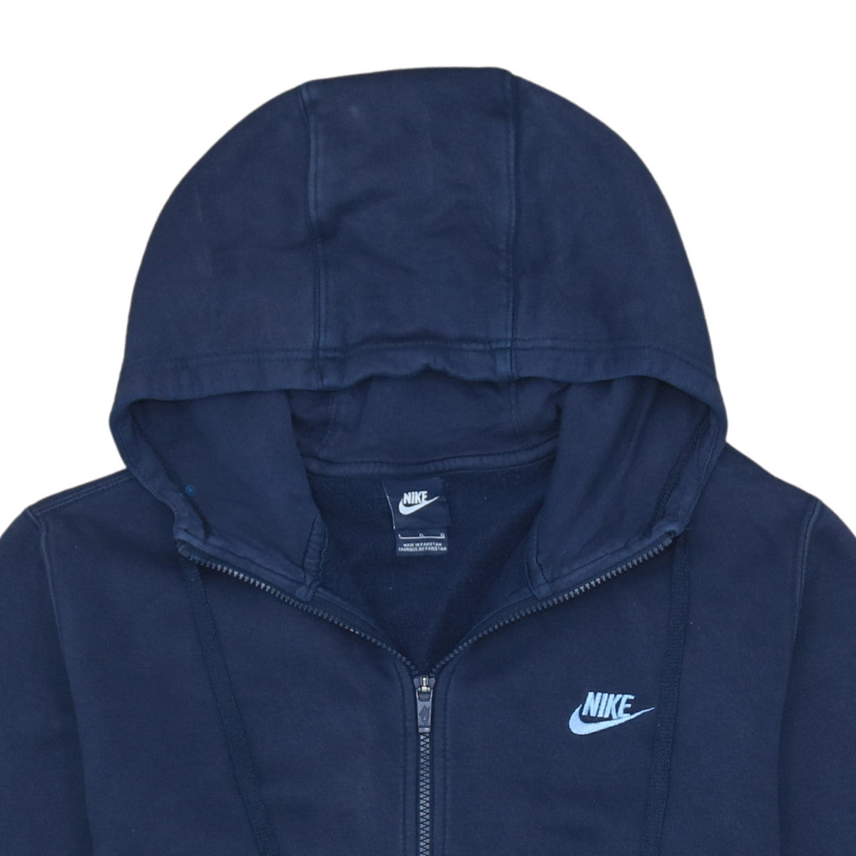 Nike Men's Blue Full Zip Hoodie Size L Sportswear