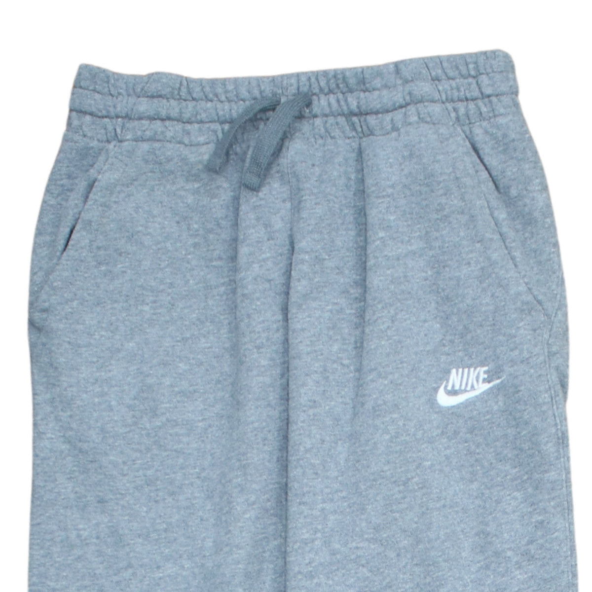 Nike Boys Grey XL Jogger Sweatpants with Drawstring Waist and Pockets