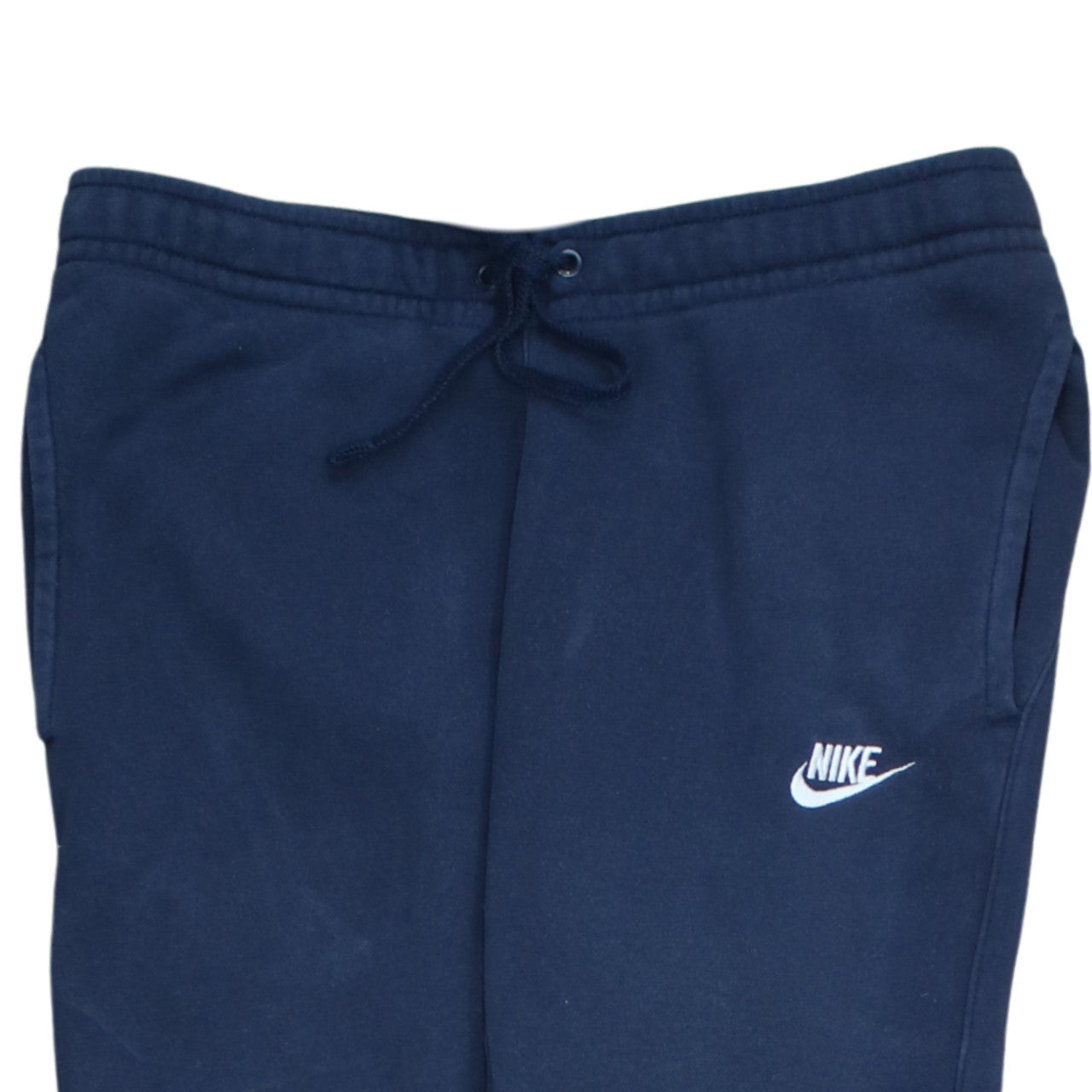 Nike Men's Blue Fleece Jogger Sweatpants Size S Drawstring Tapered Fit