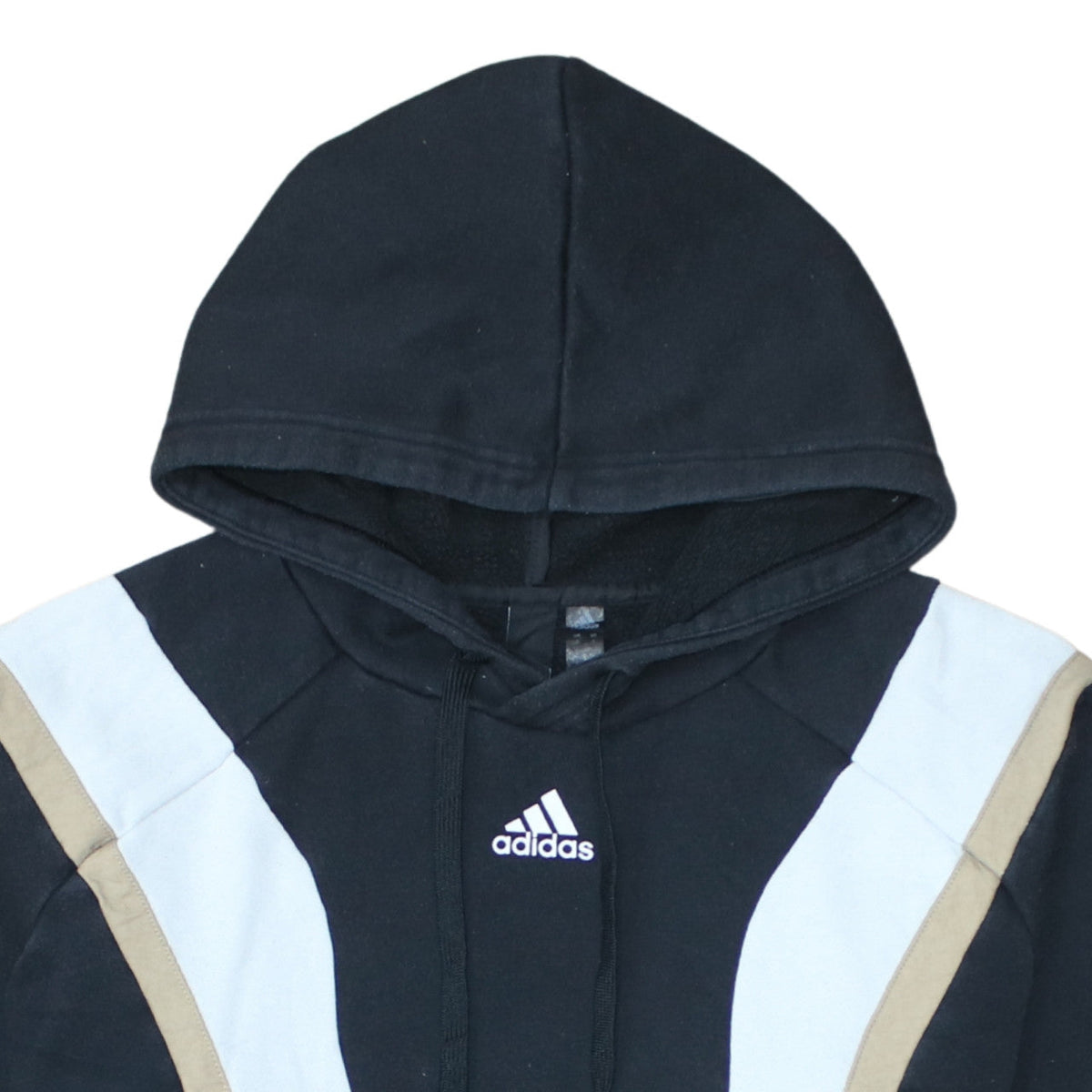 Adidas Men’s Black Pullover Hoodie S Logo Sports Fleece Sweatshirt