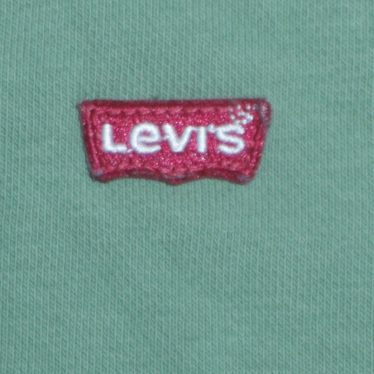 Levi's Men's Green Crew Neck Fleece Sweatshirt Size S Regular Fit
