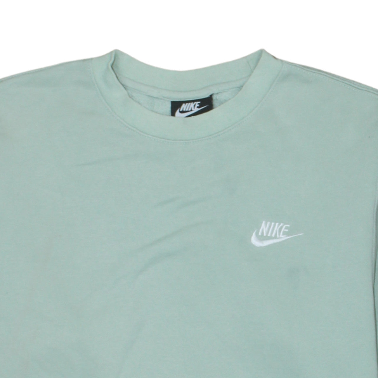 Nike Women’s Mint Green Small Pullover Crew Neck Sweatshirt