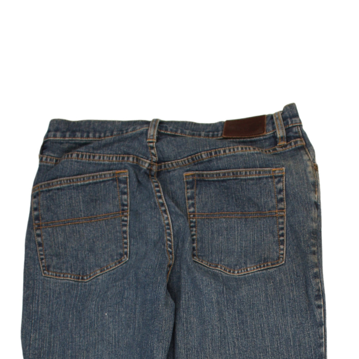L.L.Bean Women's Blue Straight Leg Petite Jeans Size 12