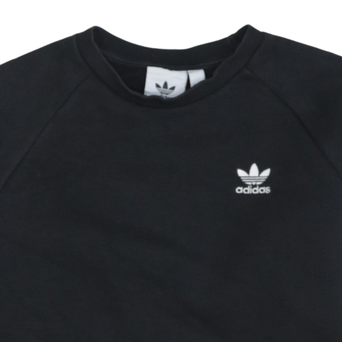 Adidas Men's Black XS Pullover Sweatshirt Crew Neck Fleece