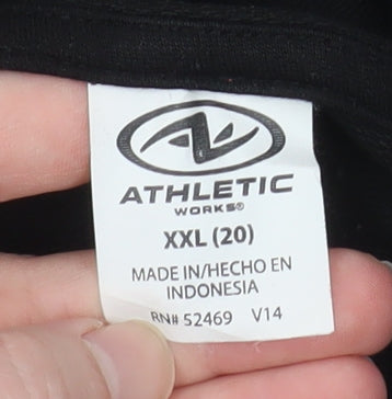 Athletic Works Women’s Black XXL Pullover Hoodie