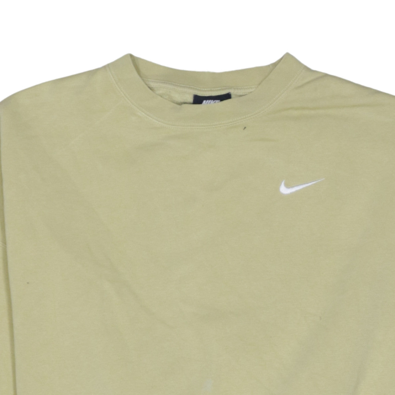 Nike Women's Beige Crew Neck Pullover Sweatshirt M
