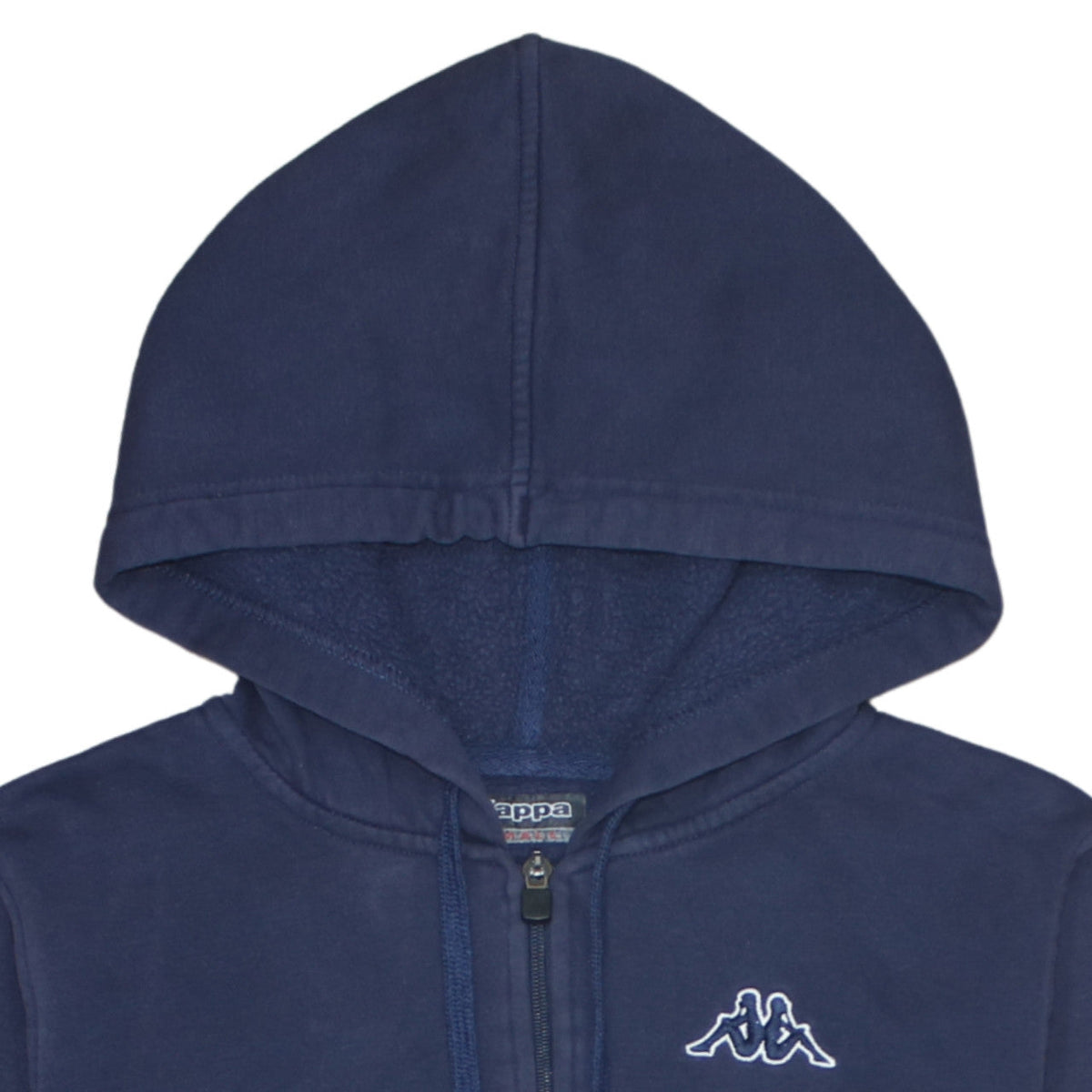 Kappa Men's Blue Full Zip Hoodie Small Regular Fit Fleece