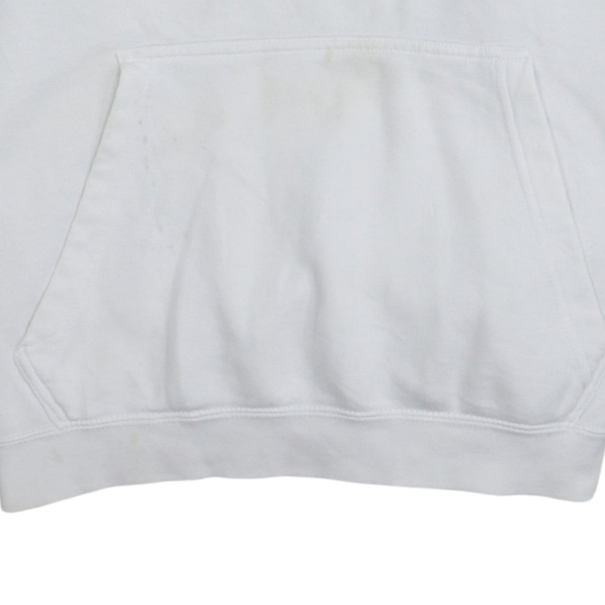 Nike Men's White Pullover Hoodie Size L Sports Fleece Sweatshirt