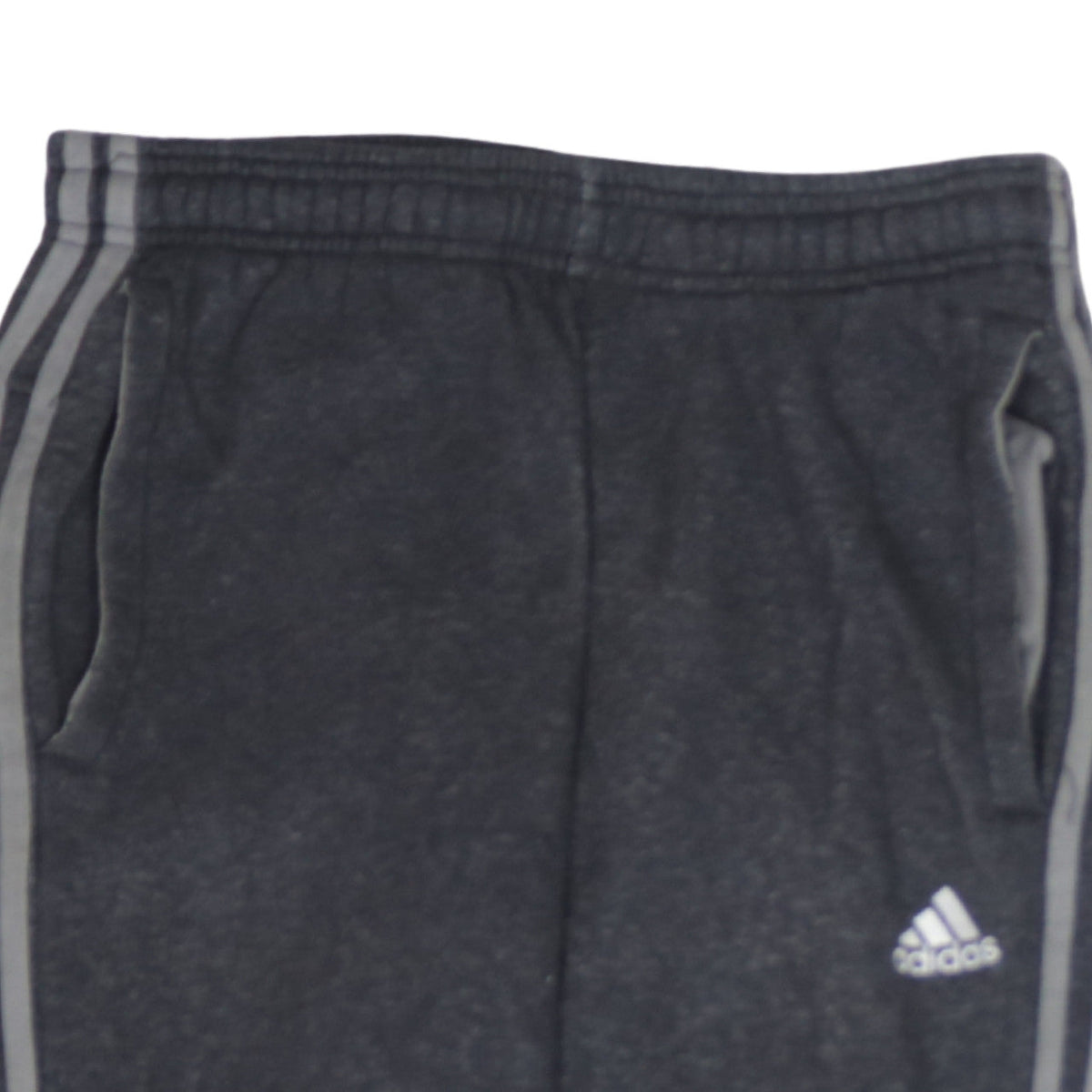 Adidas Men's Grey Jogger Trousers S Regular Fit Fleece