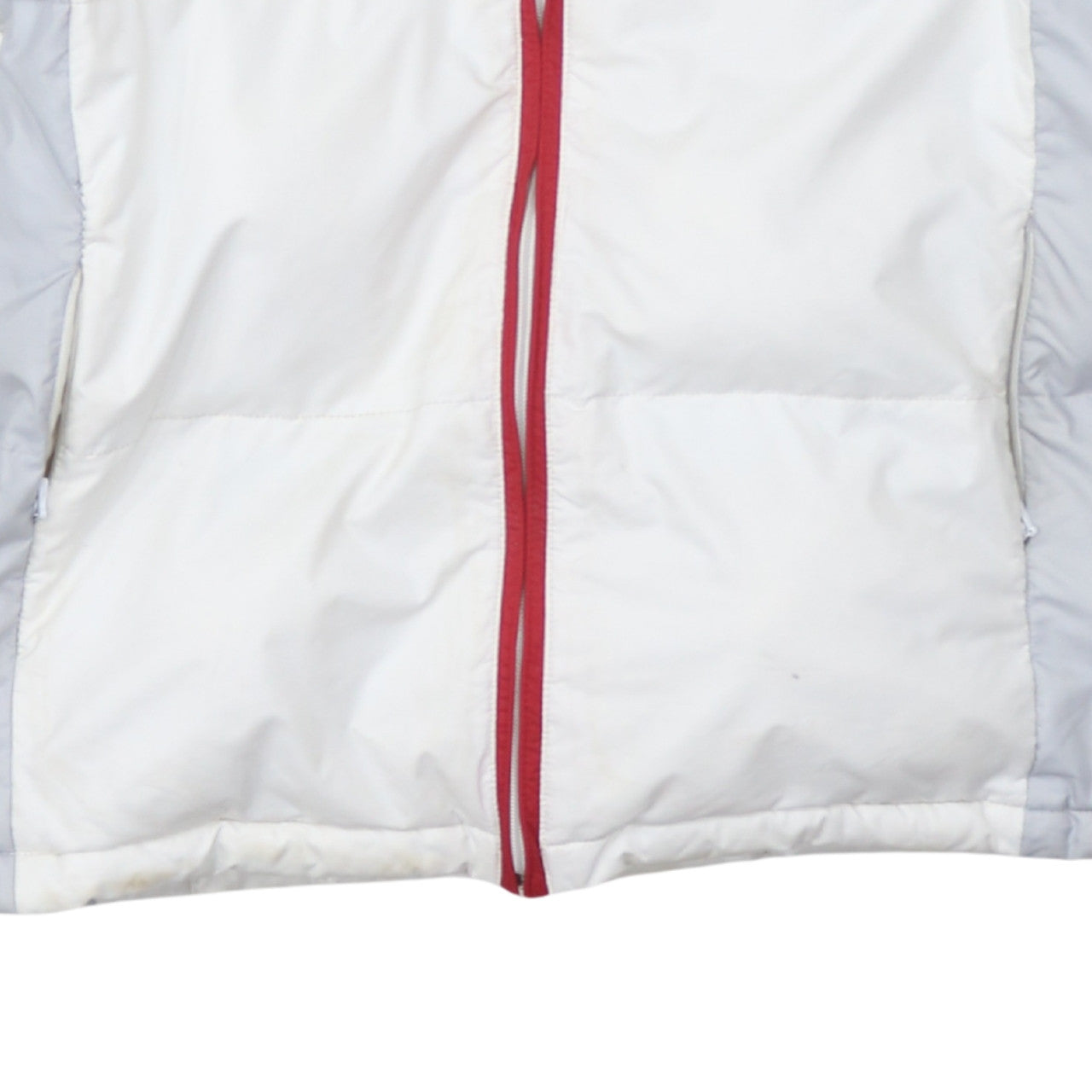 Kappa Men’s White XL Puffer Jacket Hooded Winter Coat