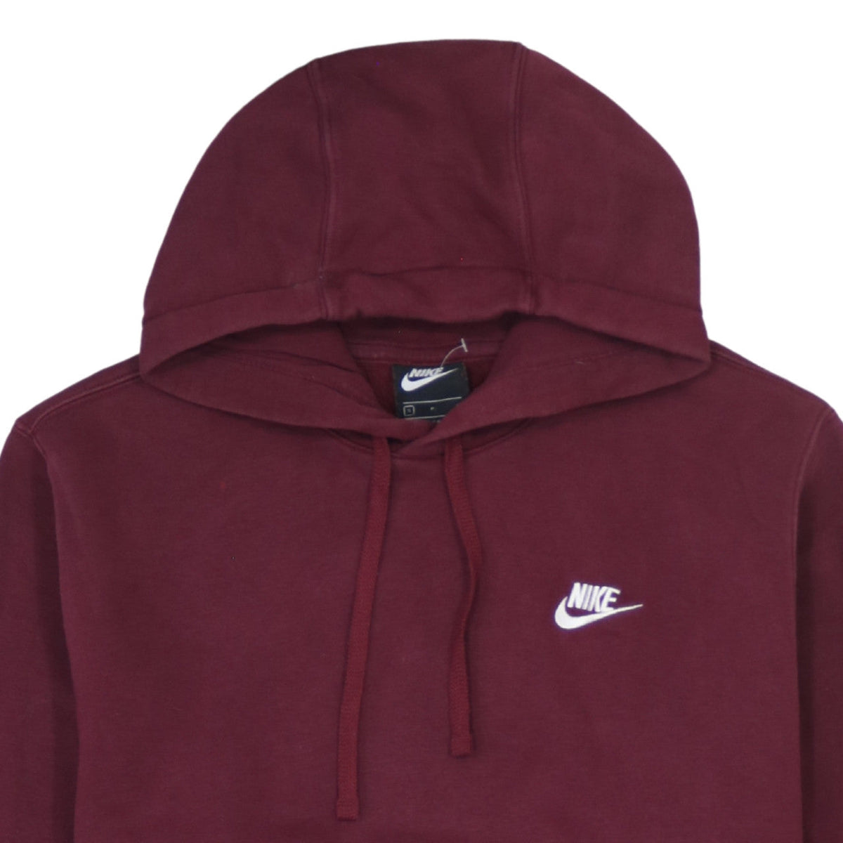 Nike Men's Red Pullover Hoodie Sweatshirt Size S Regular Fit