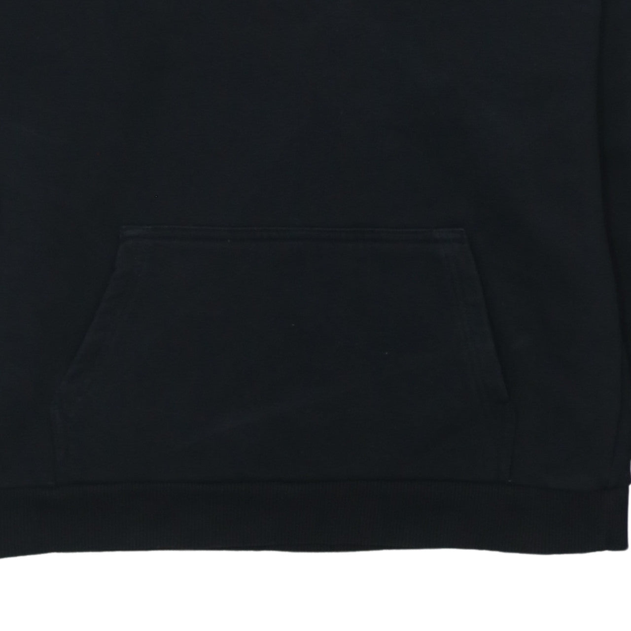 Fila Men's Black Pullover Hoodie with Logo Trim Size S