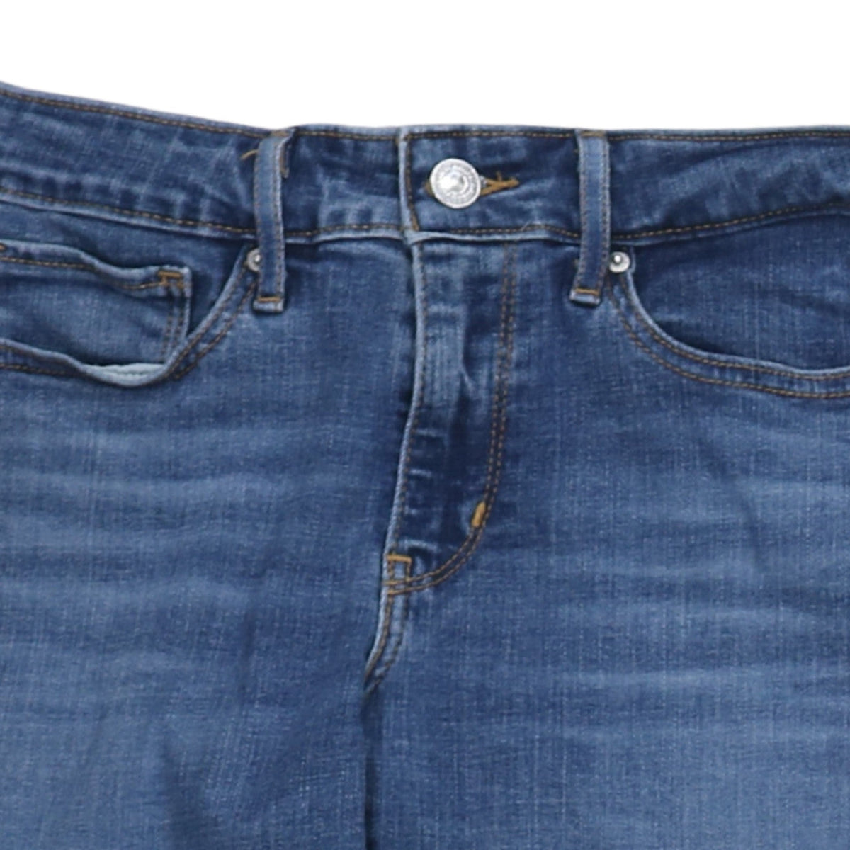 Levi's Women's Blue 711 Skinny Mid Rise Stretch Jeans Size 27