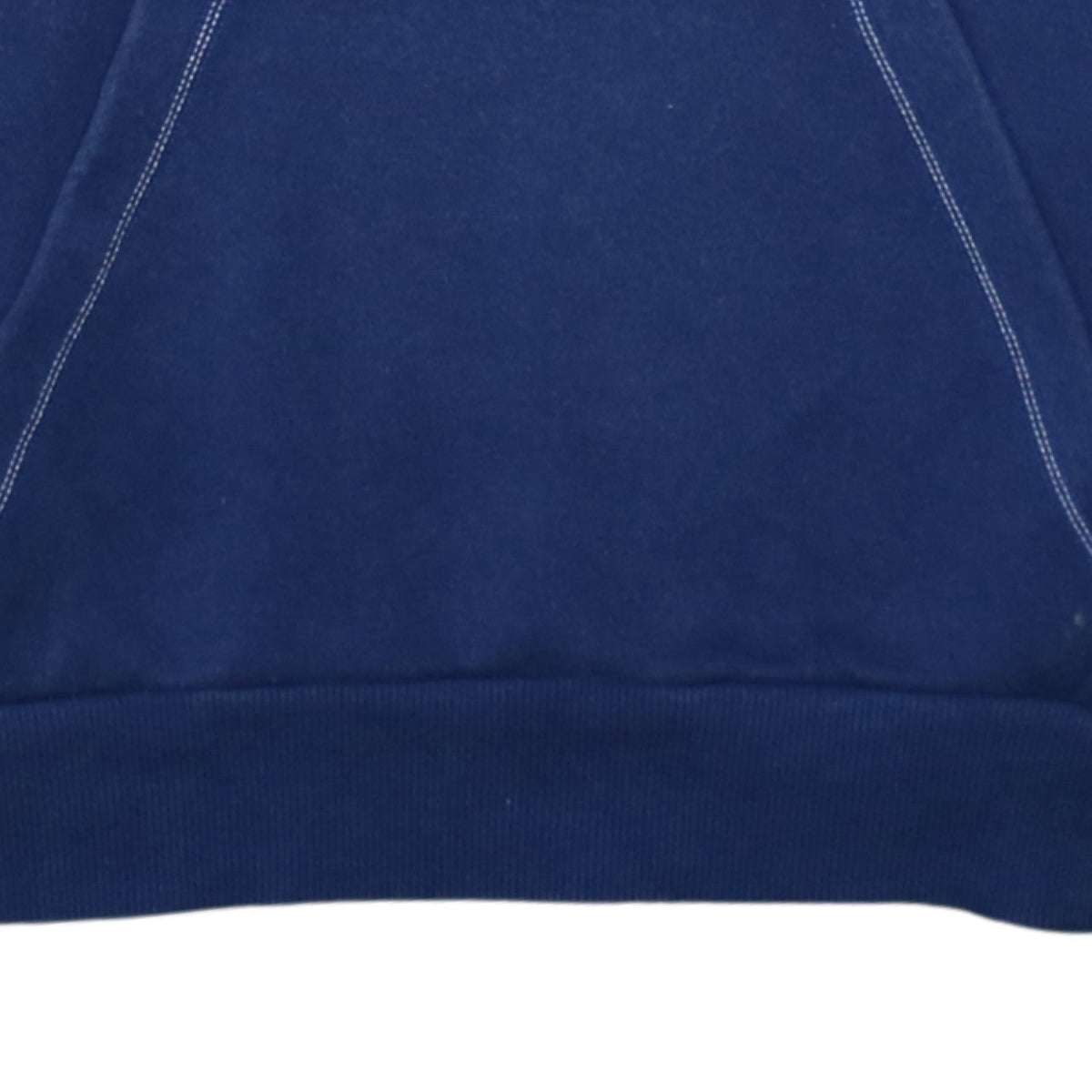 Adidas Mens Blue Pullover Hoodie Size S Regular Fit Sports Embroidered