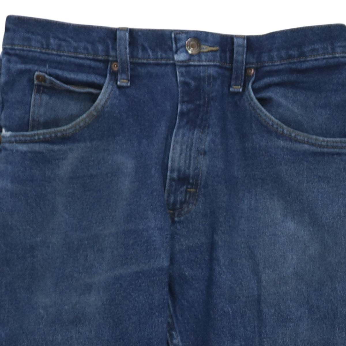Wrangler Men's Blue 30x32 Straight Fit Denim Jeans