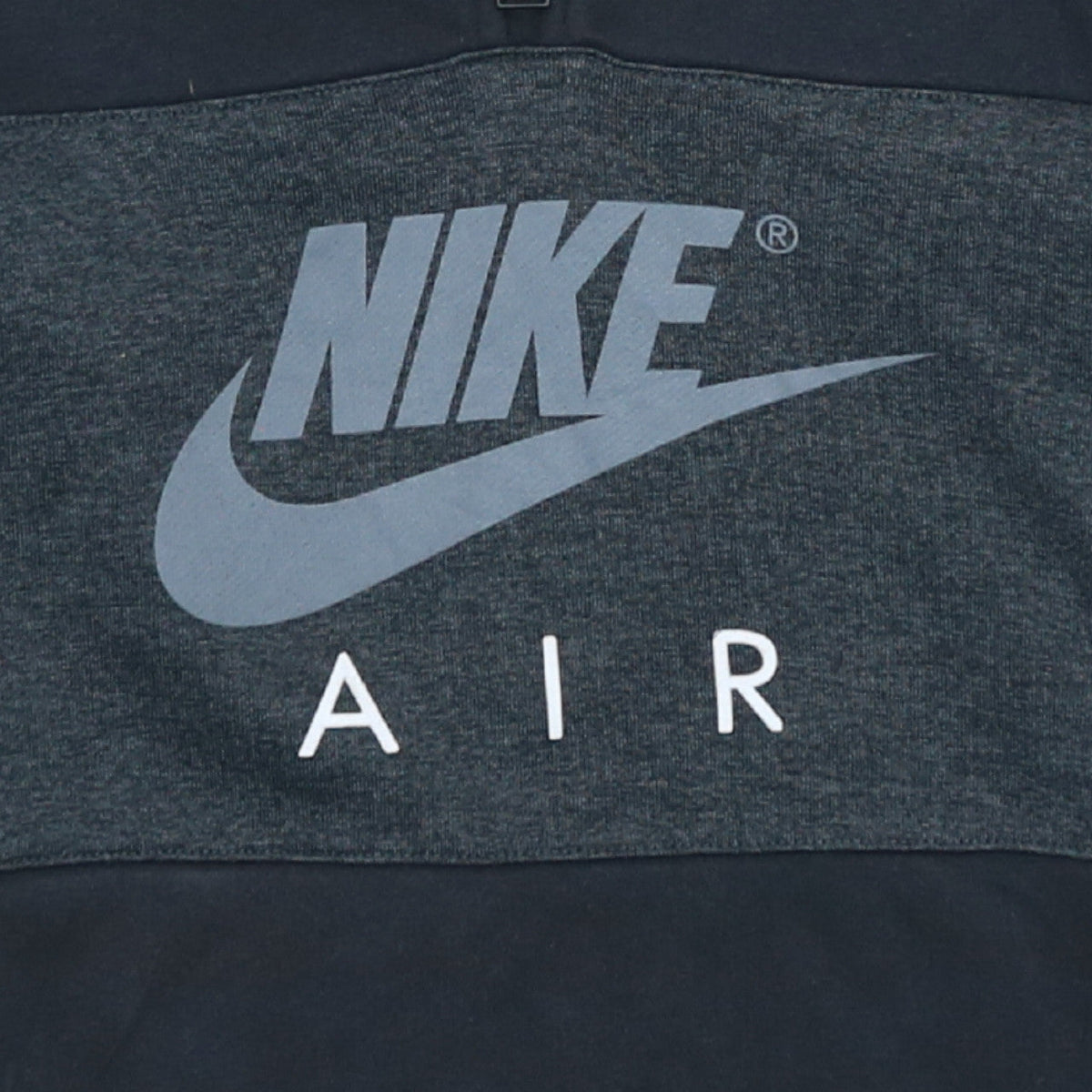 Nike Boys Black Air 1/2 Zip Hooded Sweatshirt XL 13-15 Years