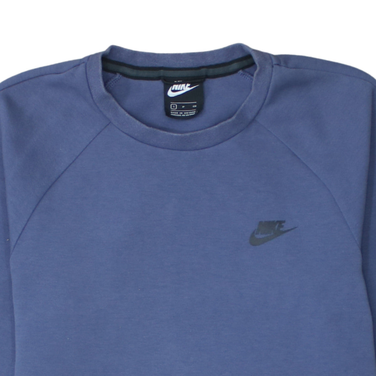 Nike Men's Blue Crew Neck Pullover Sweatshirt S Regular Fit