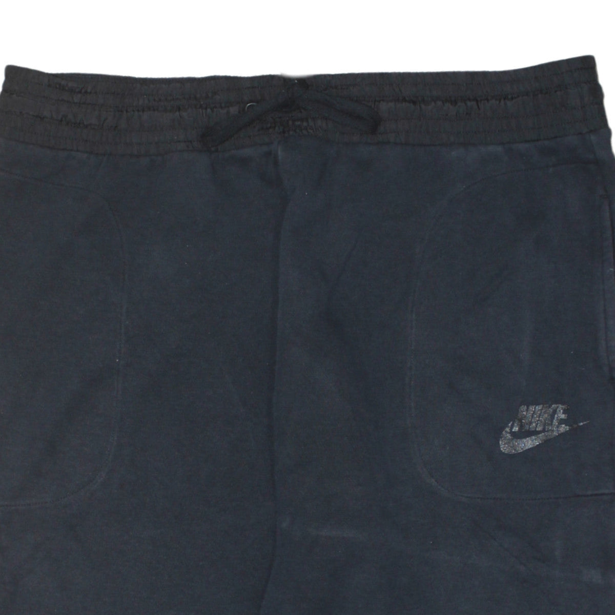 Nike Men's Black Cotton Jogger Trousers XL Regular Fit