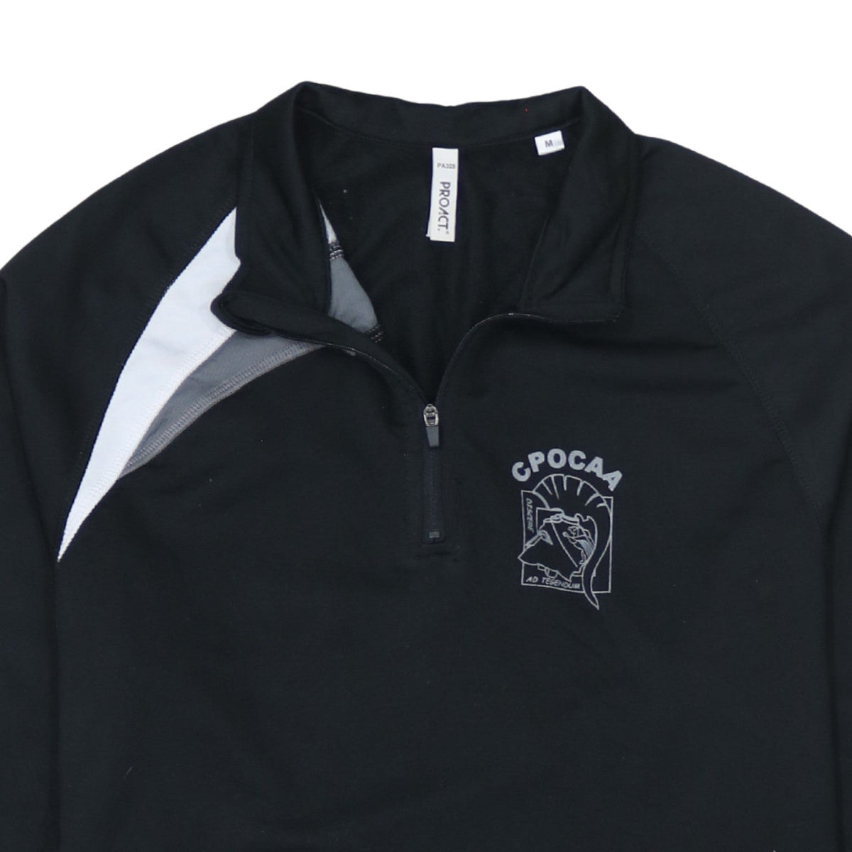 Proact Men's Black 1/2 Zip Athletic Sweatshirt Size M