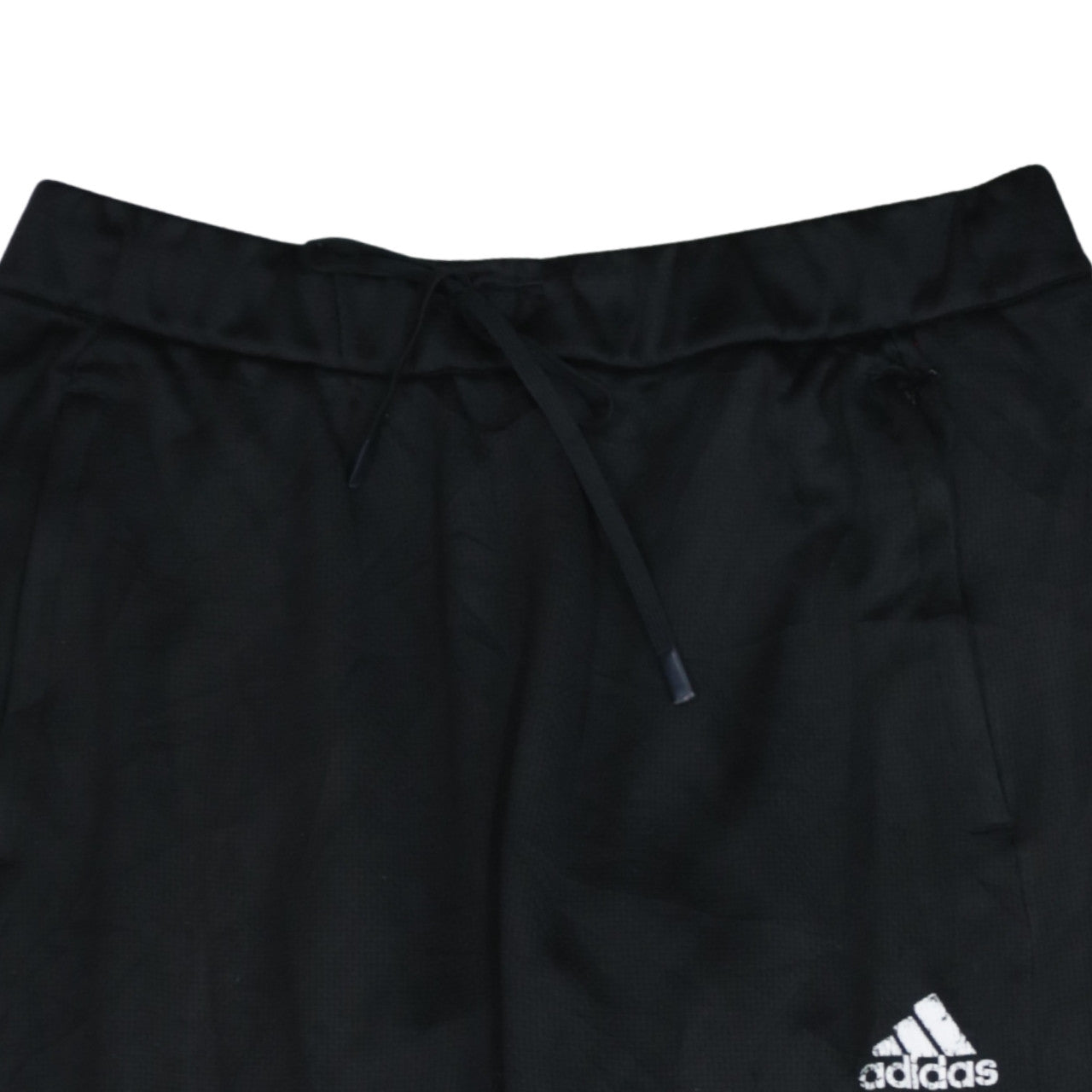 adidas Men Black L Track Pants Tapered Fit Quick Dry Sportswear