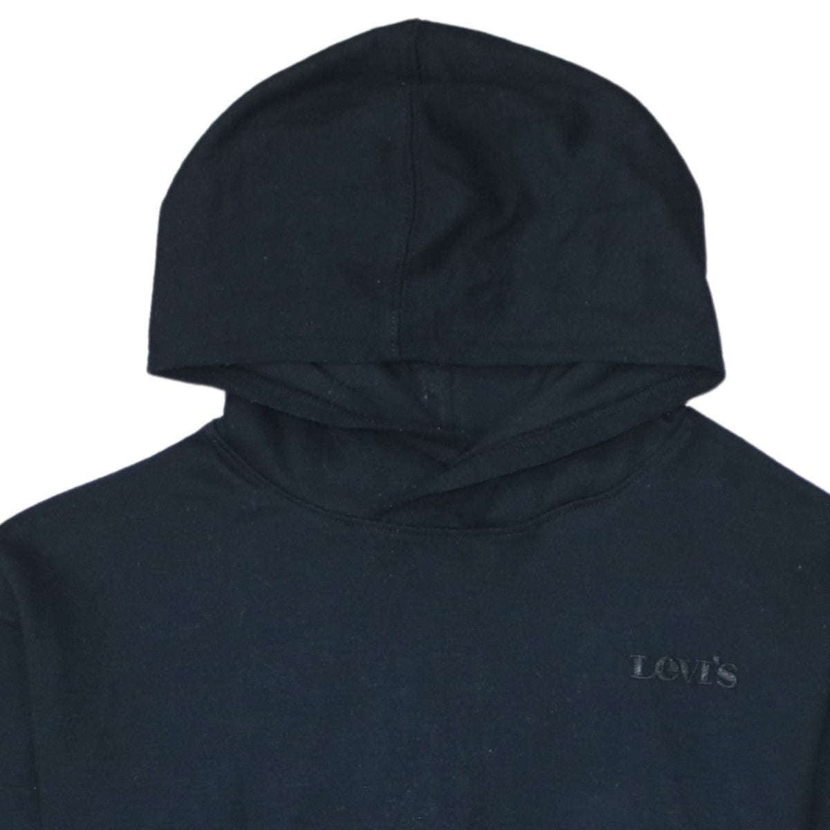 Levi's Boys Black Pullover Hoodie 12 Years Cotton Blend Casual