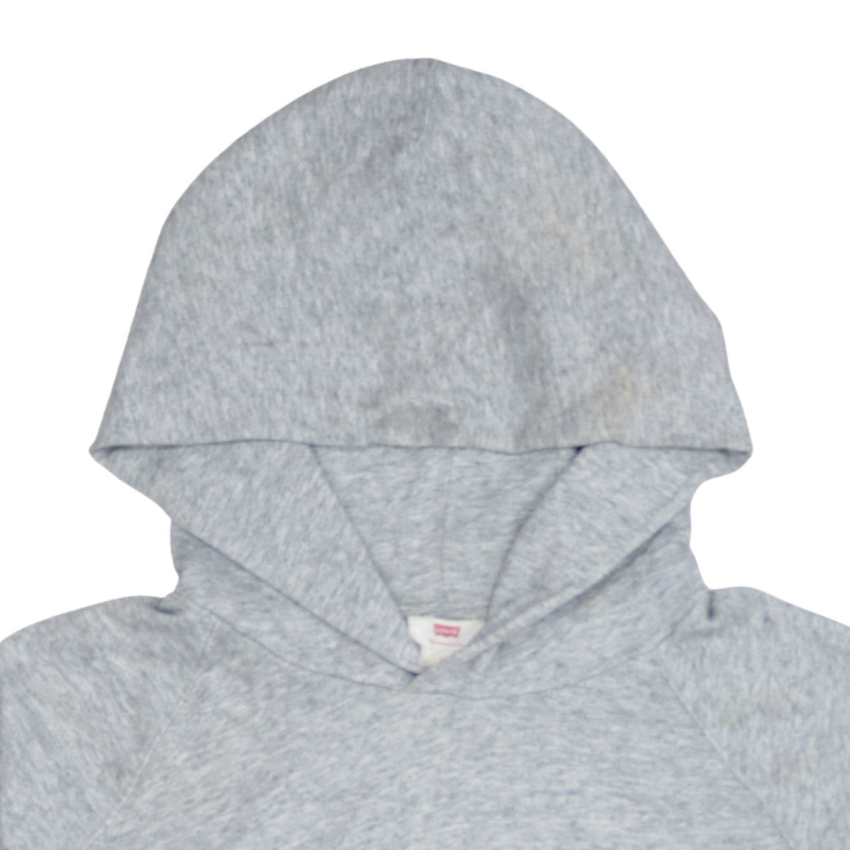 Levi's Men's Grey Logo Pullover Hoodie L