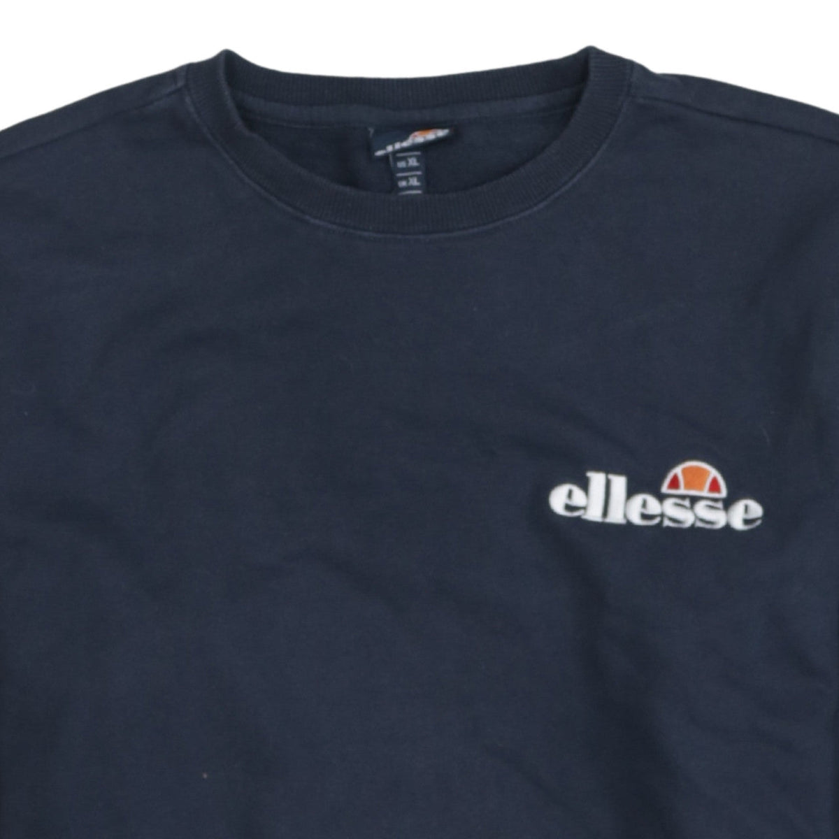Ellesse Men's Blue XL Crew Neck Pullover Sweatshirt