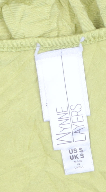 Wynne Layers Women's Yellow Sleeveless Tank Dress Size S