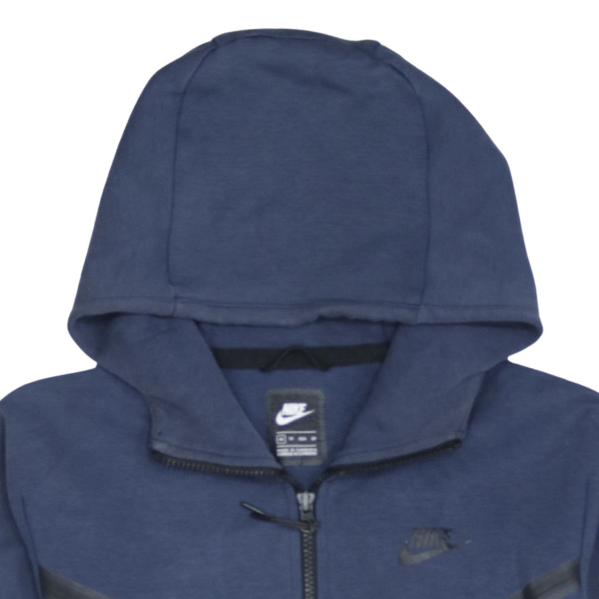 Nike Men's Blue XS Full Zip Hooded Sweatshirt Jacket