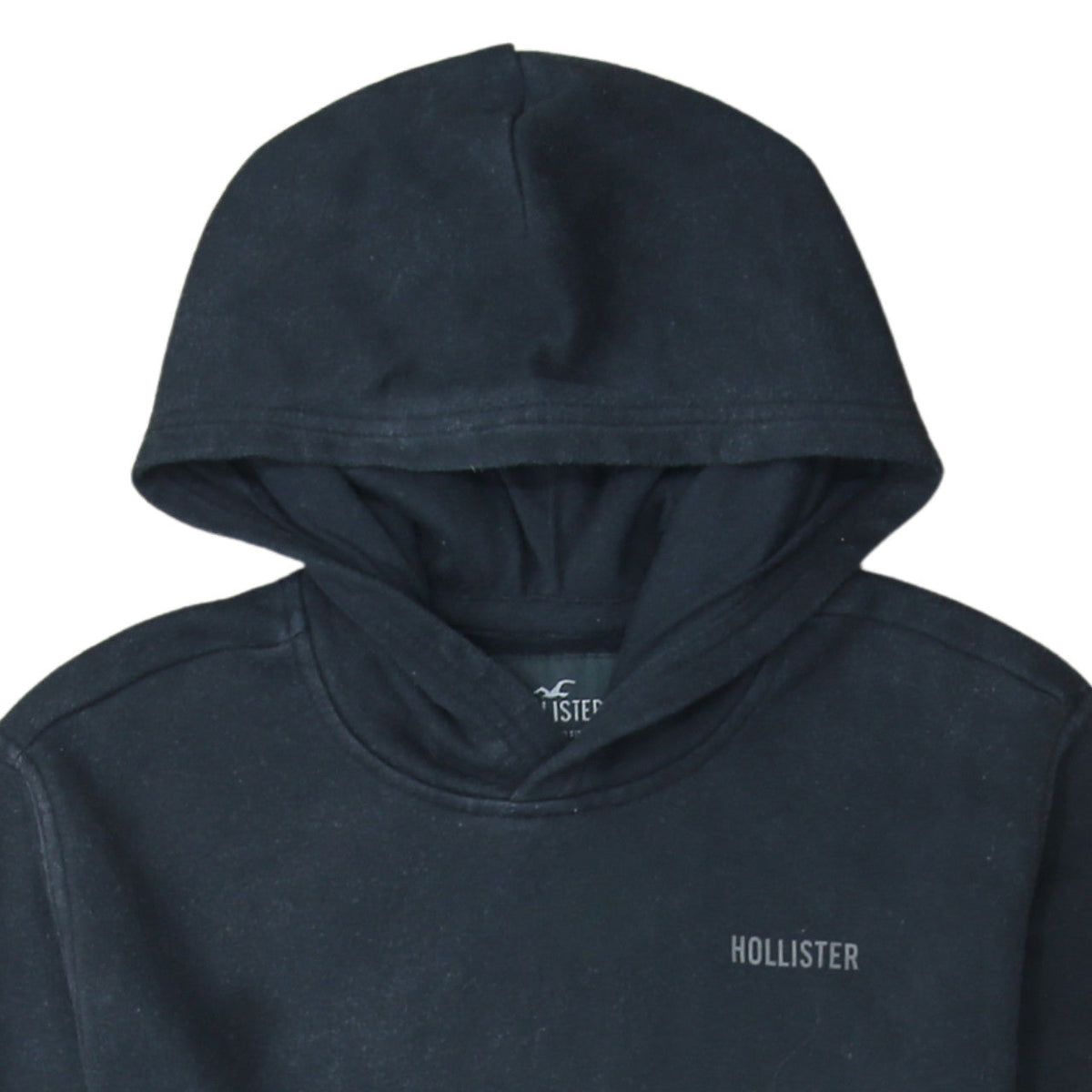Hollister Men's Black XS Relaxed Fit Pullover Hoodie