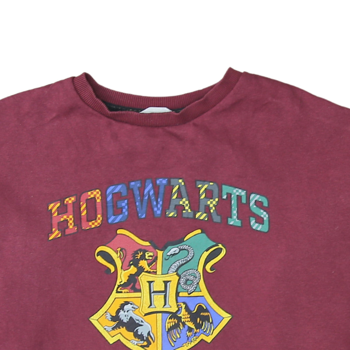 H&M Boys Red Harry Potter Hogwarts Fleece Sweatshirt 14 Years Pullover