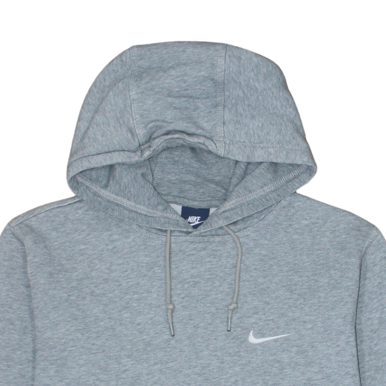 Nike Men's Grey Pullover Hoodie Size M Regular Fit Fleece