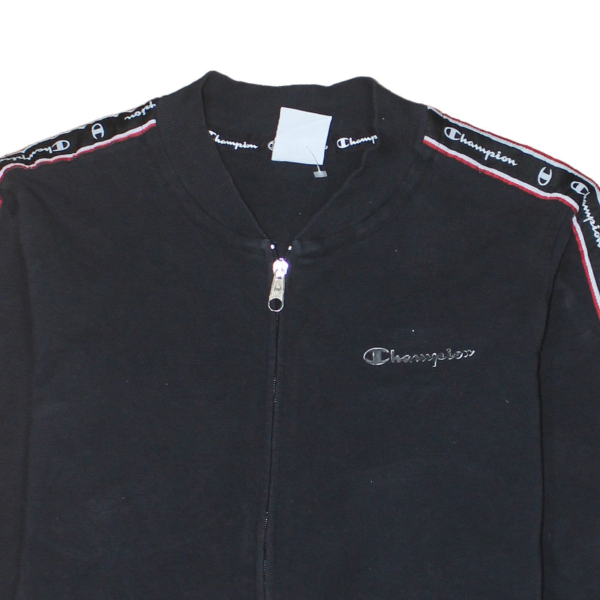 Champion Men's Black XL Track Jacket Full Zip Athletic Sportswear