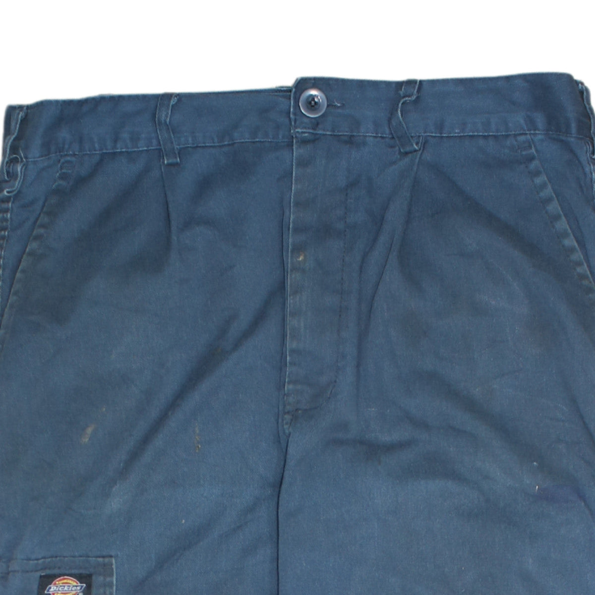 Dickies Men's Blue Cargo Workwear Trousers Size 44 Relaxed Fit