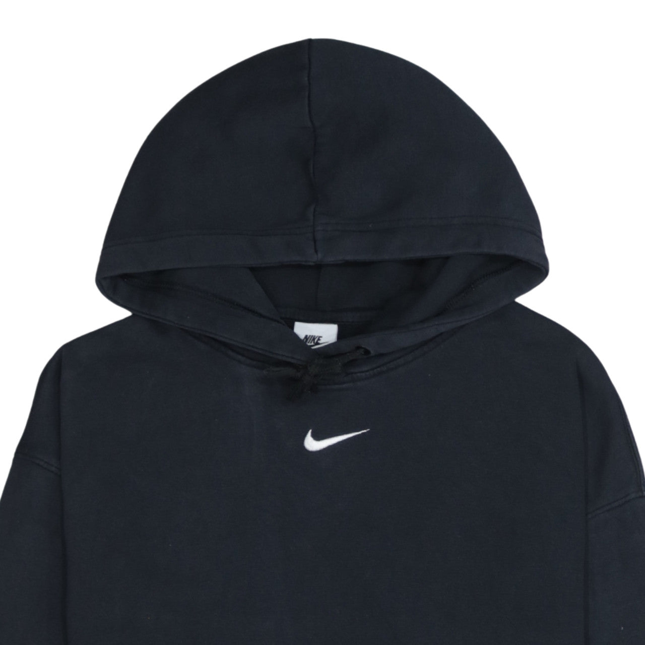 Nike Men's Black Pullover Hoodie S Regular Fit Fleece Sportswear