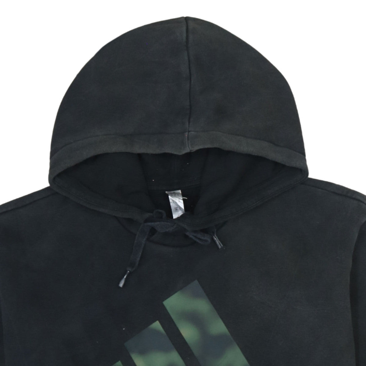 Adidas Men's Black Pullover Hoodie Small Logo Fleece Sportswear