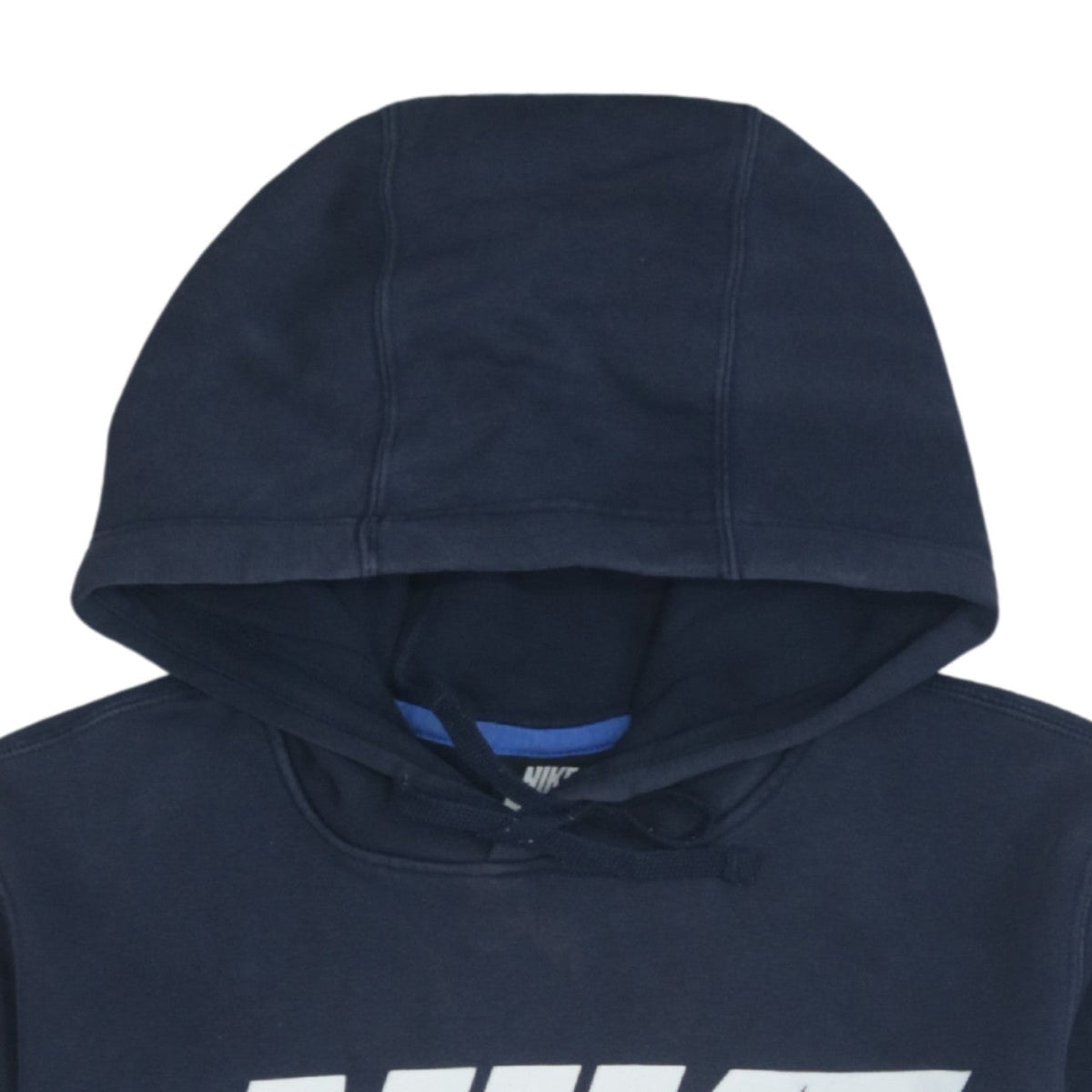 Nike Men's Navy Blue Hoodie Small Pullover Graphic Sweatshirt