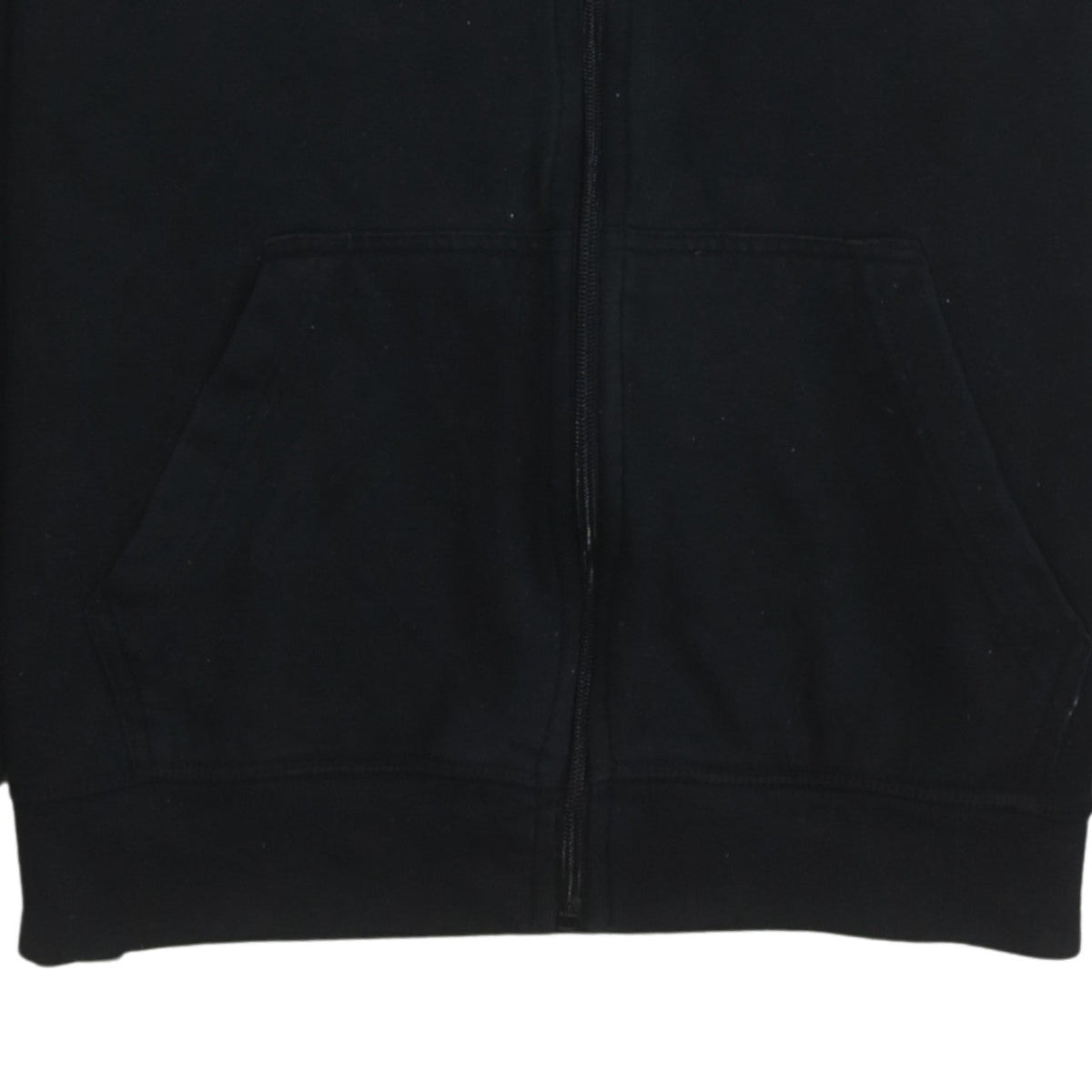 Kappa Men's Black Full Zip Hoodie Size L Sportswear