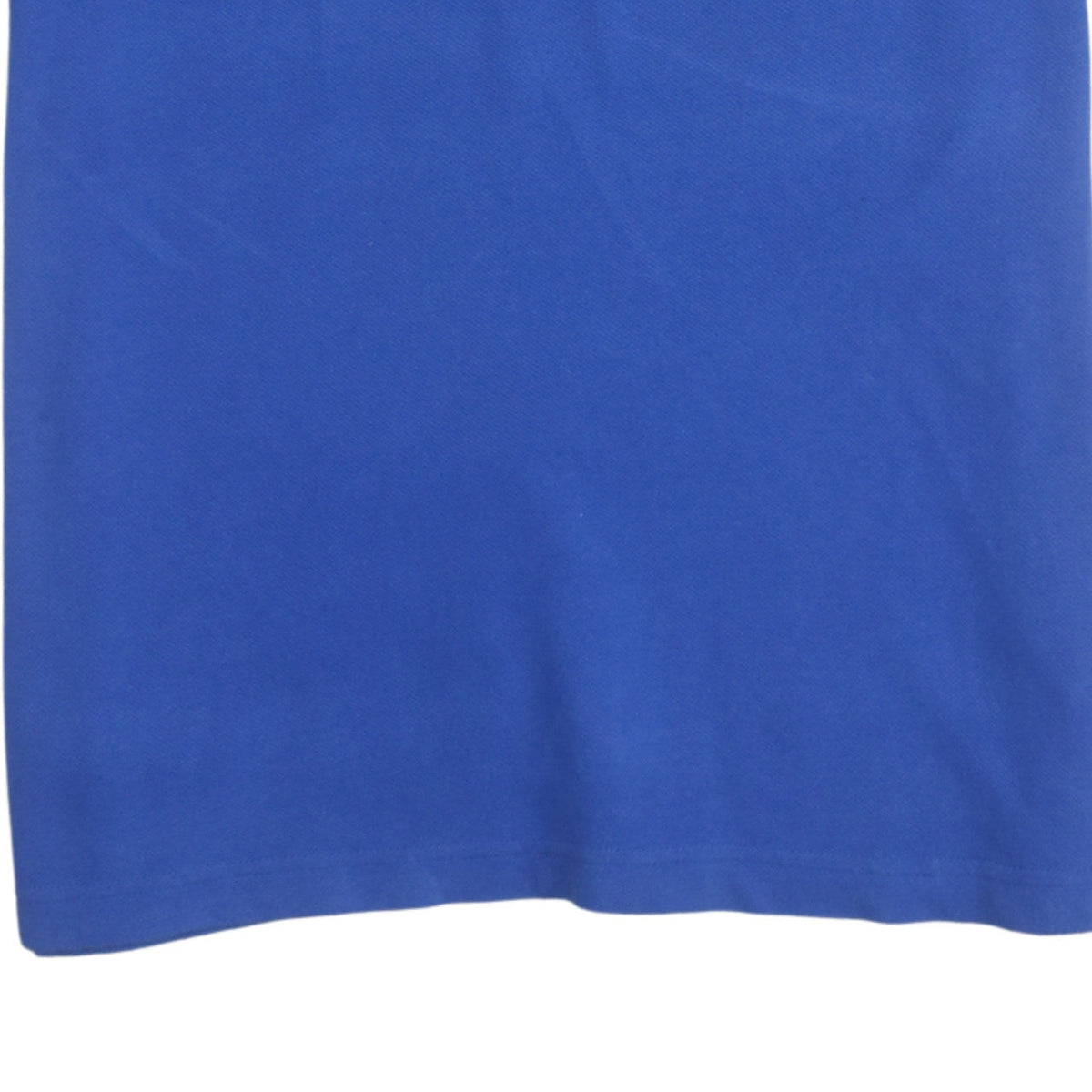 Nautica Blue Cotton Polo Shirt Teens 14 Regular Fit Short Sleeve