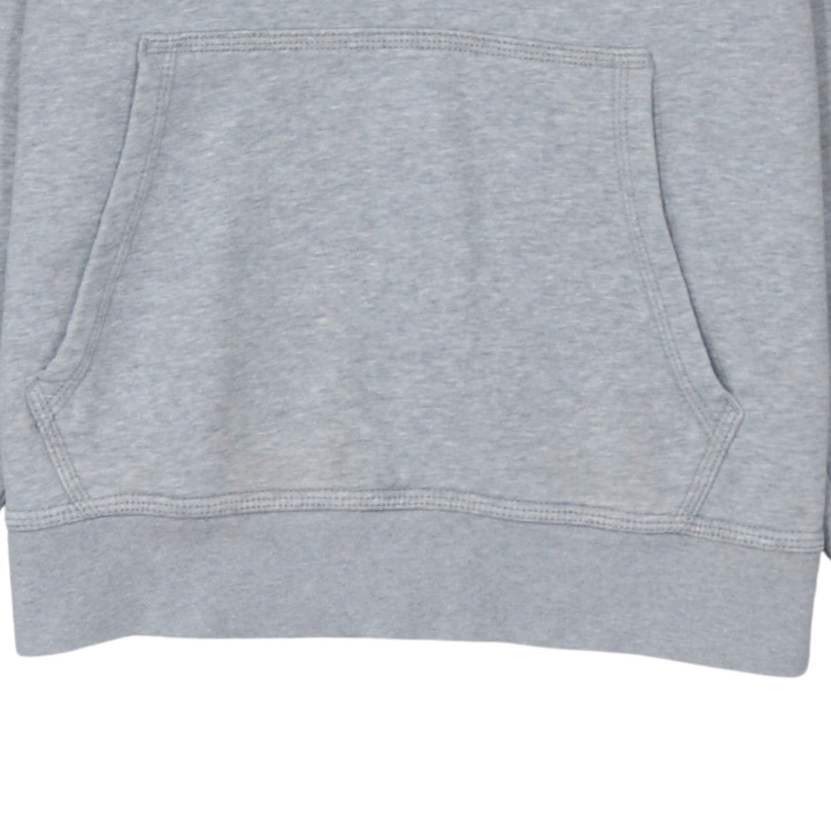 Nike Men's Grey Pullover Hoodie S Regular Fit Fleece Sweatshirt